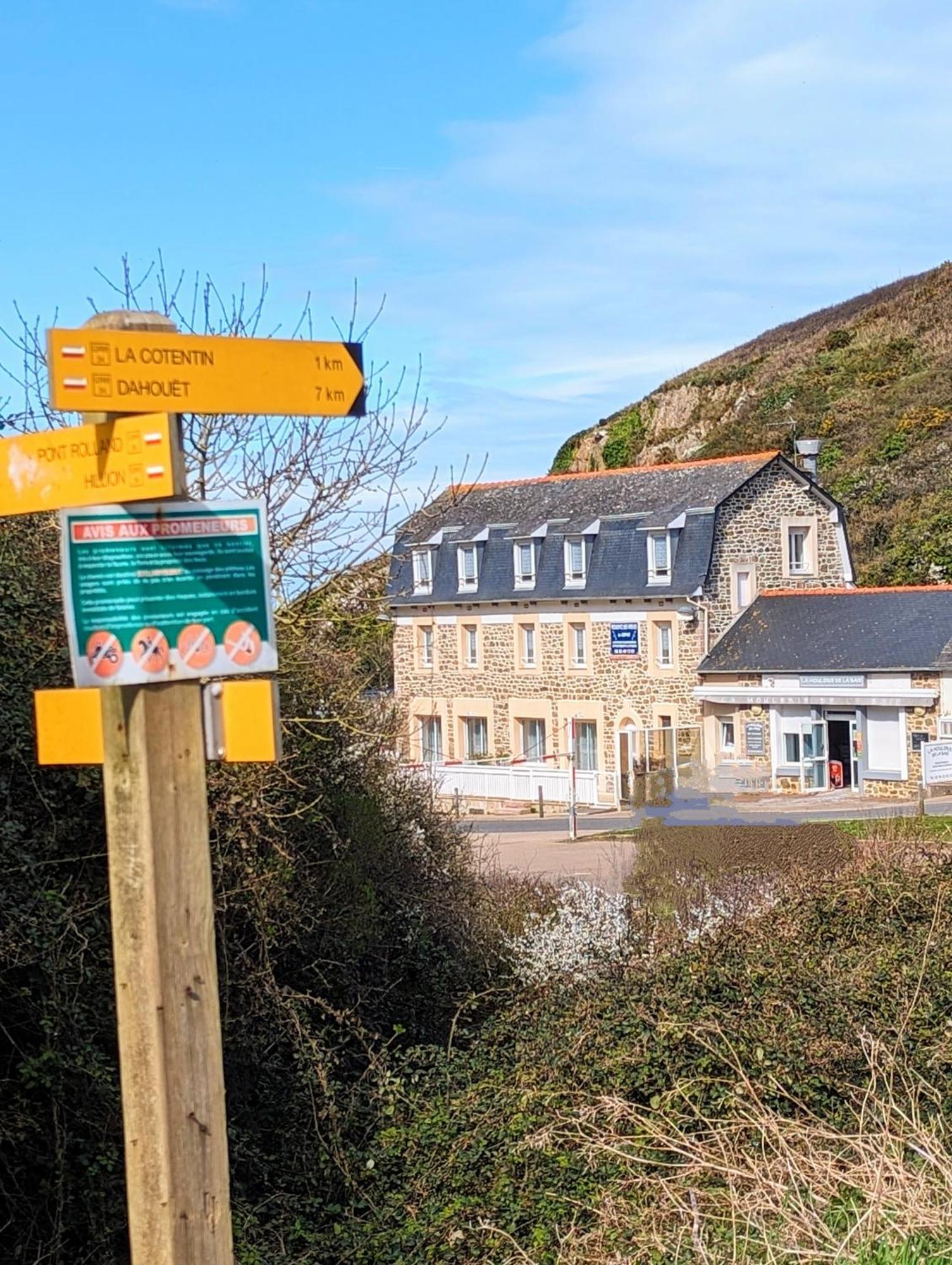 Appart Vue Mer-Au Pied Du Chemin De Randonnee " Bassan" Planguenoual Ngoại thất bức ảnh